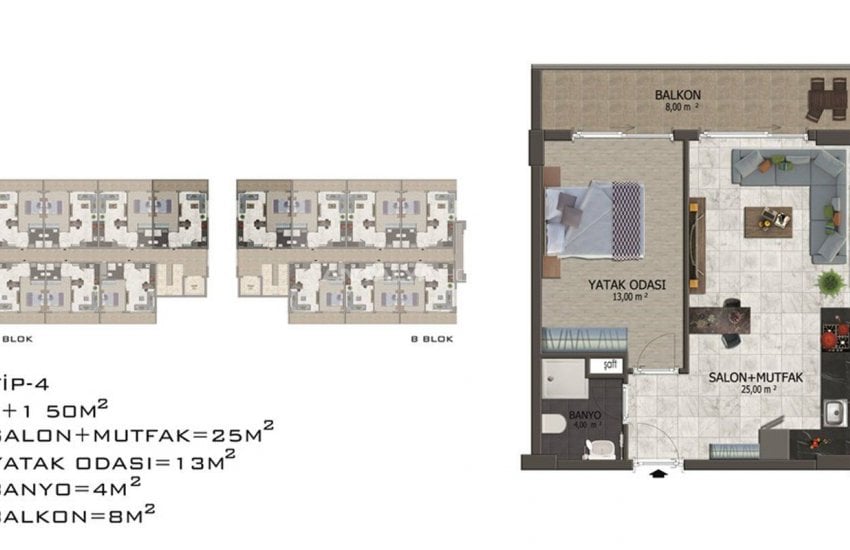 Elegant Alanya Apartments in Central Location Mahmutlar 58