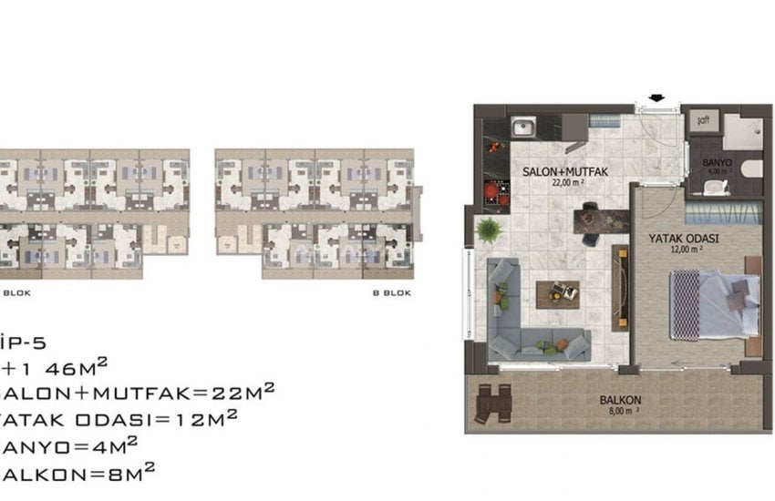 Elegant Alanya Apartments in Central Location Mahmutlar 59