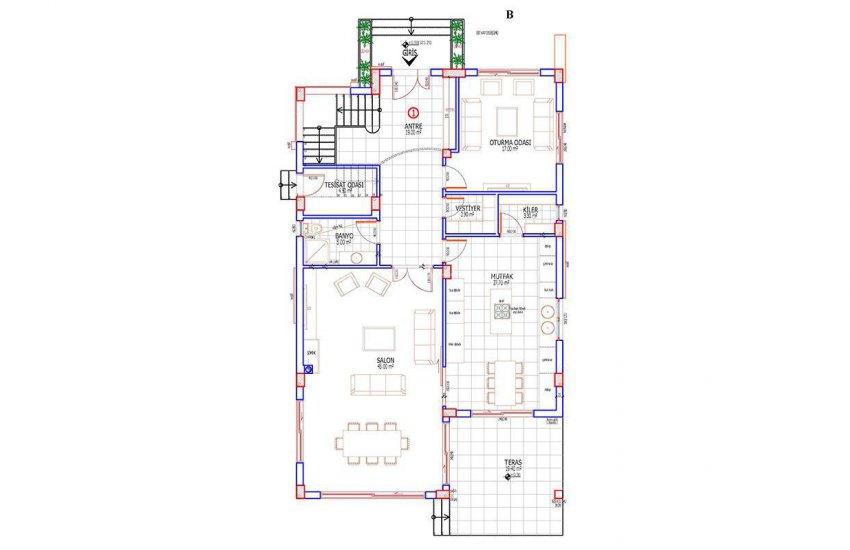 منزل دوبلكس جديد و واسع مع مسبح خاص في أنطاليا 29