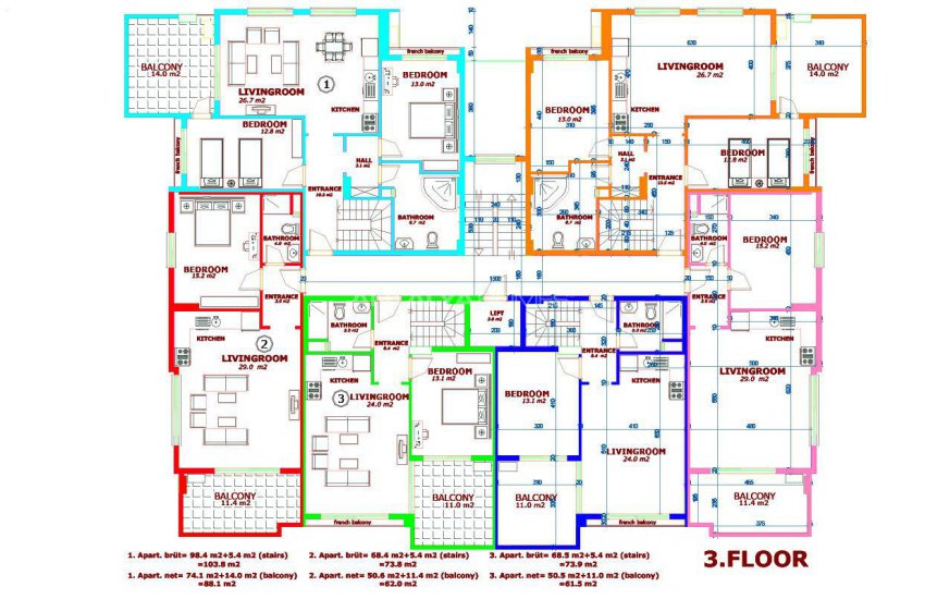 اولیو سیتی فلتس 27