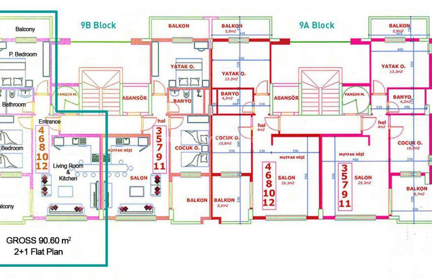 Orion City Apartmanı 33