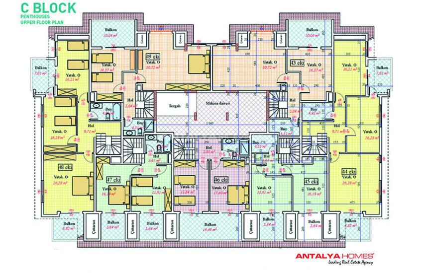 High-quality Flats with Rich Social Activity Options in Alanya 32