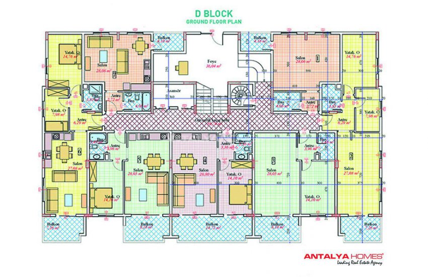 High-quality Flats with Rich Social Activity Options in Alanya 33
