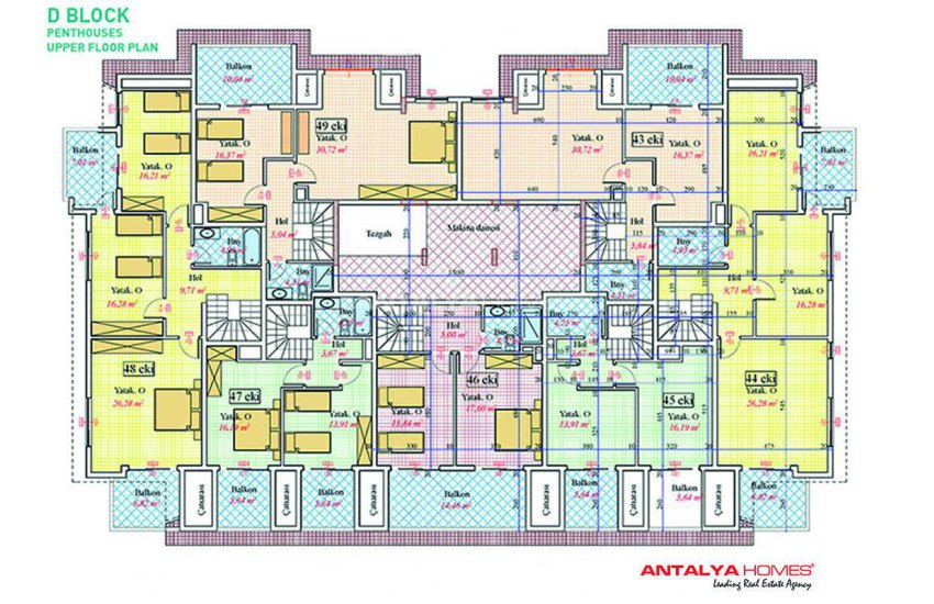 High-quality Flats with Rich Social Activity Options in Alanya 36