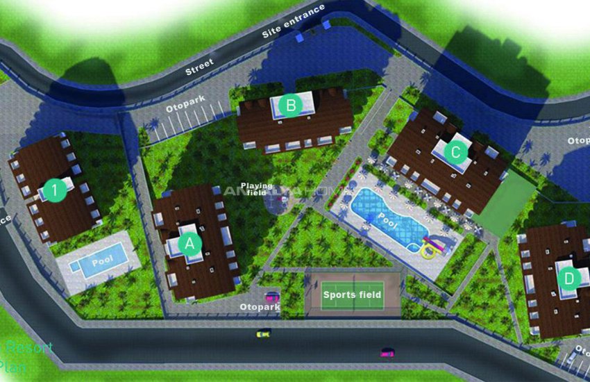 High-quality Flats with Rich Social Activity Options in Alanya 37