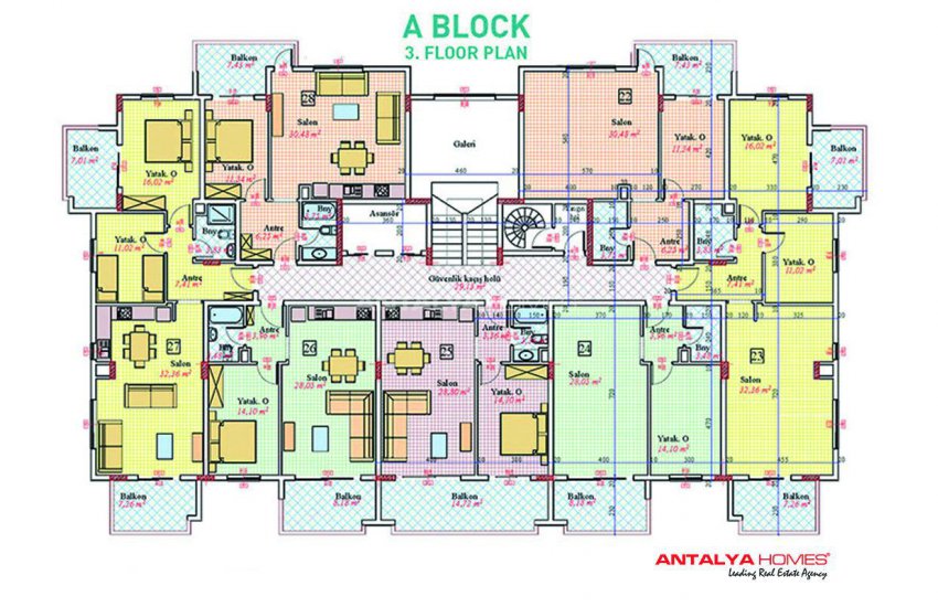 High-quality Flats with Rich Social Activity Options in Alanya 20
