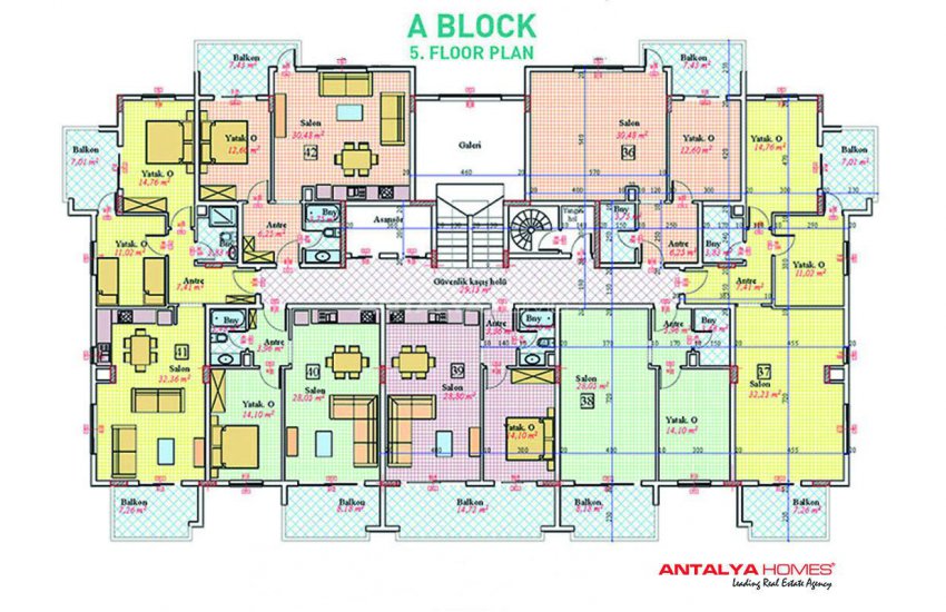 High-quality Flats with Rich Social Activity Options in Alanya 22