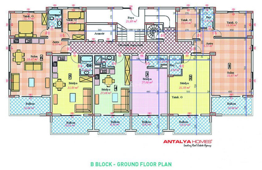 High-quality Flats with Rich Social Activity Options in Alanya 25