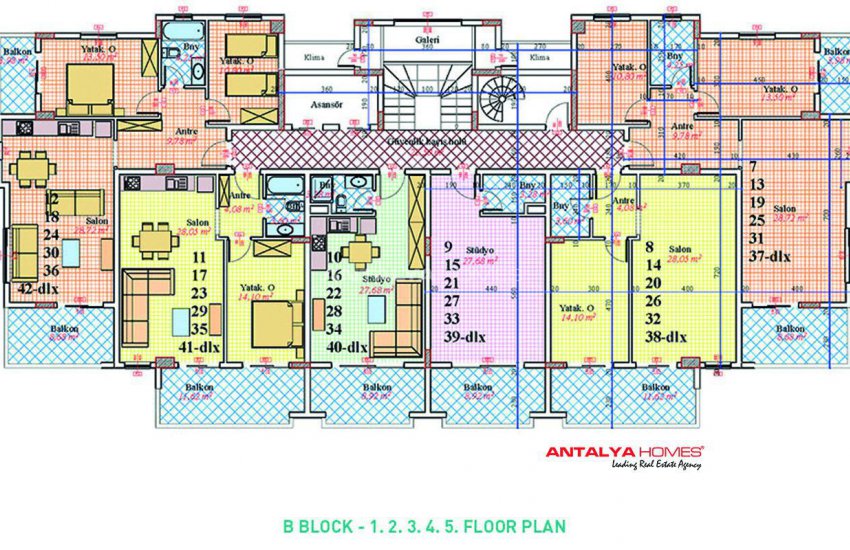 High-quality Flats with Rich Social Activity Options in Alanya 26