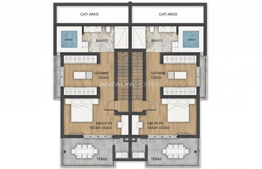 ویلاهای سرمایه گذاری نزدیک به فرودگاه و سواحل در لارا 28