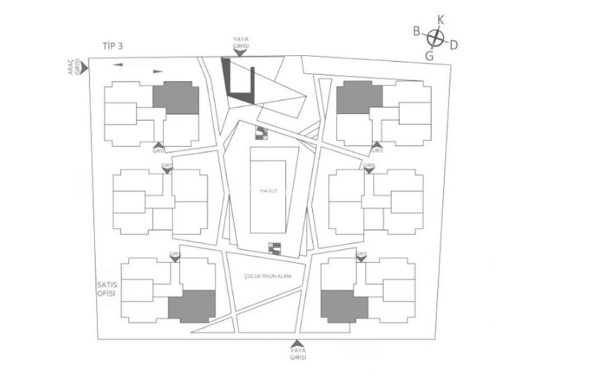 Antalya Zerdalilik'te Ultra Lüks Tasarım Merkezi Daire 35