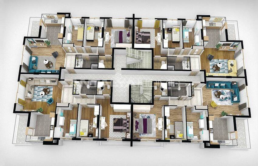 Central Vastgoed 4 Km Naar Het Strand In Konyaalti Antalya 23