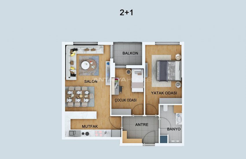 Antalya Kepez’de Akıllı Ev Teknolojisine Sahip Kaliteli Daireler 46