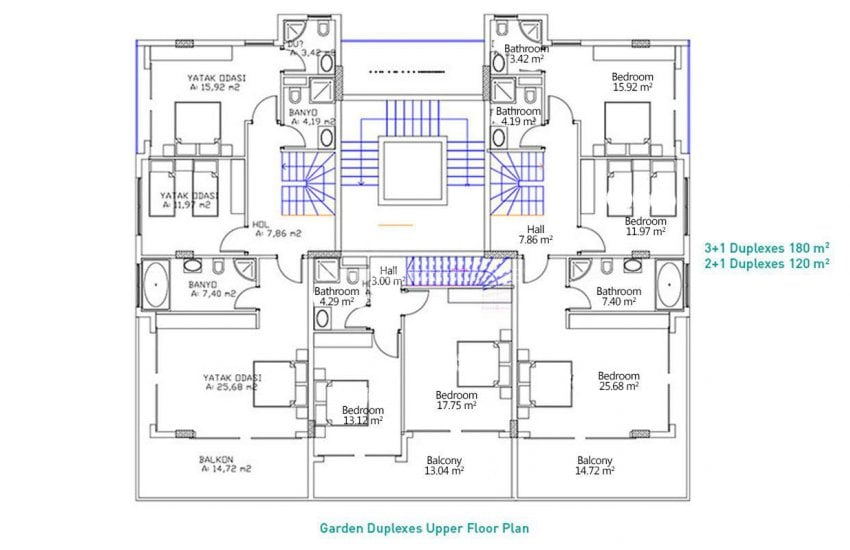Alanya Kargıcak'ta Panoramik Deniz Manzaralı Daireler 43