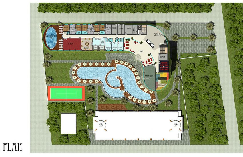 Hotel Concept Properties with Sea View in Alanya Mahmutlar 36