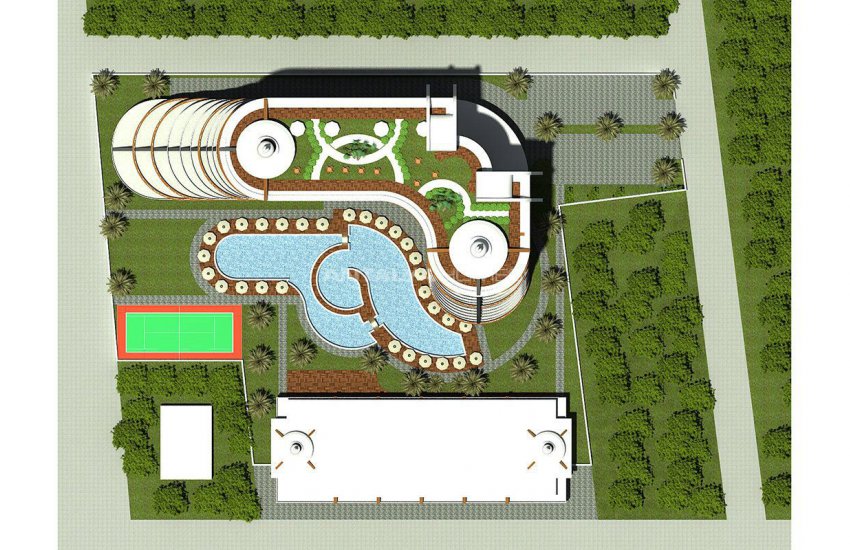 Hotel Concept Properties with Sea View in Alanya Mahmutlar 35