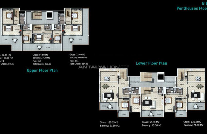 Luxurious Villas with High-quality Materials in Antalya Alanya 63