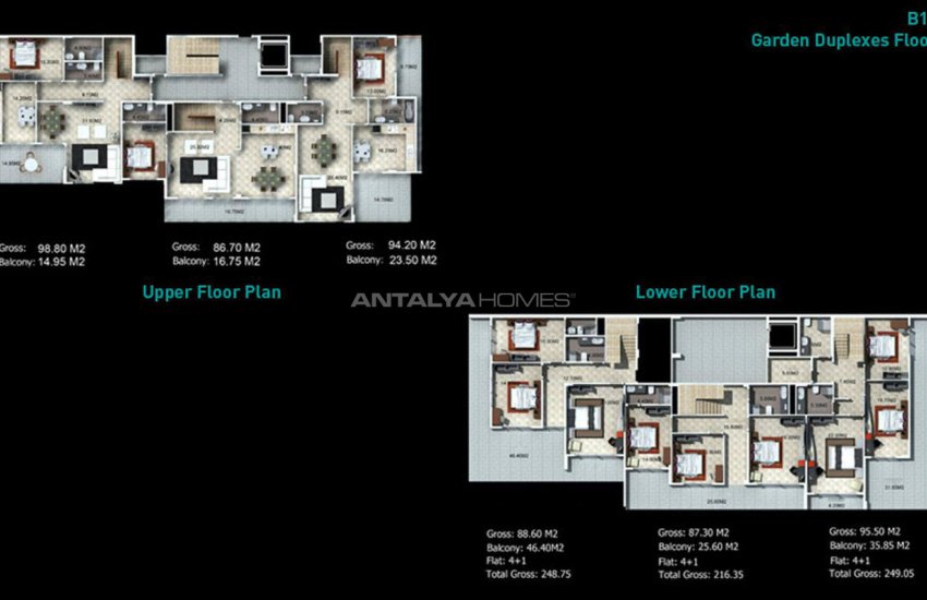 Luxurious Villas with High-quality Materials in Antalya Alanya 64