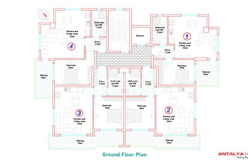 Affordable Apartments Close to the Beach in Alanya 21