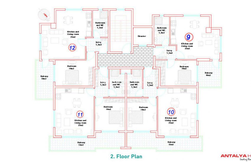 Affordable Apartments Close to the Beach in Alanya 23