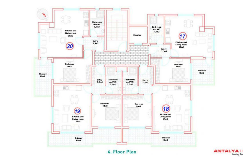 Affordable Apartments Close to the Beach in Alanya 25