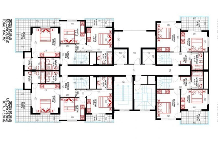 Centrally Located Apartments for Sale in Alanya Turkey 18