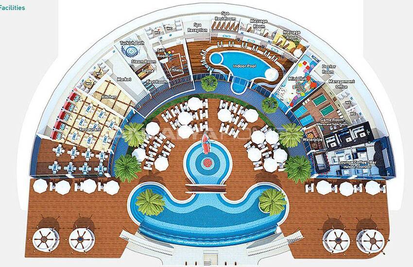 Sea View Apartments in Alanya for Sale 57