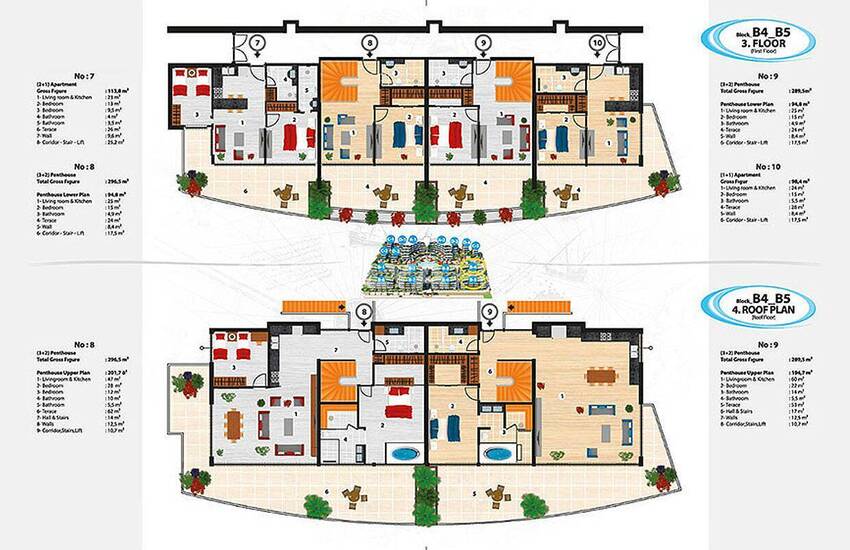 Sea View Apartments in Alanya for Sale 49