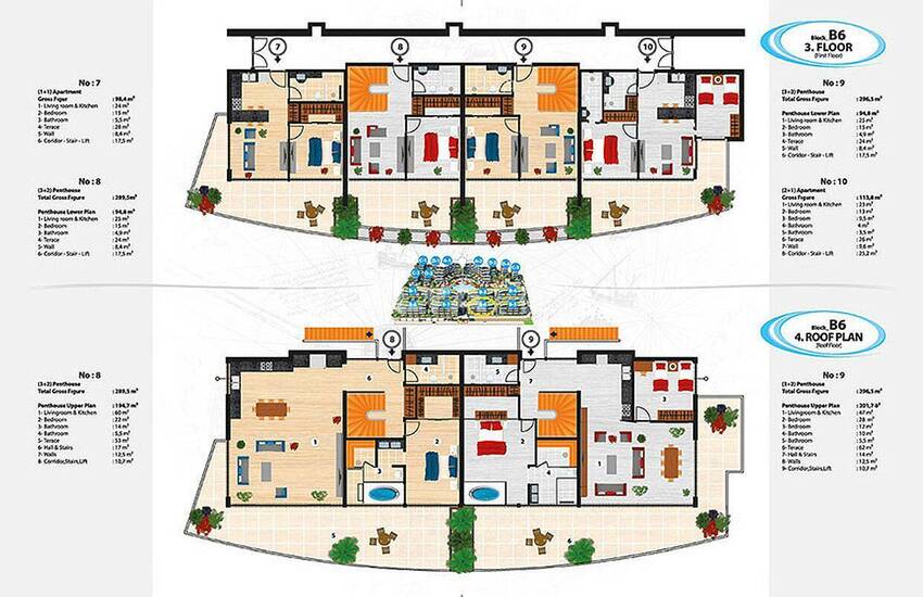 Sea View Apartments in Alanya for Sale 51