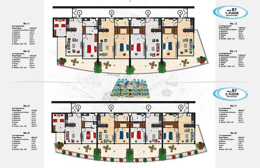 Sea View Apartments in Alanya for Sale 52