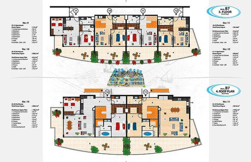 Sea View Apartments in Alanya for Sale 53