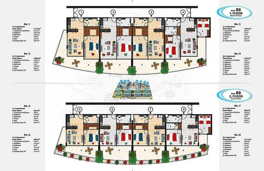 Sea View Apartments in Alanya for Sale 54