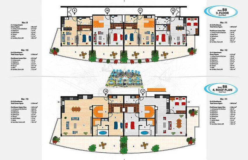 Sea View Apartments in Alanya for Sale 55