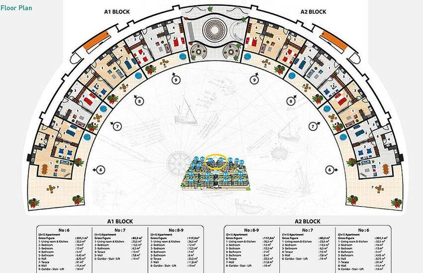 Sea View Apartments in Alanya for Sale 59