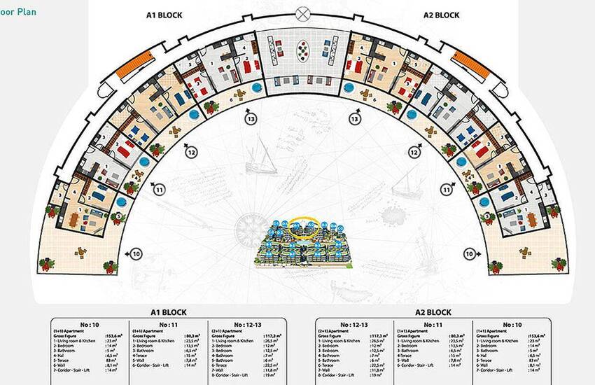 Sea View Apartments in Alanya for Sale 60