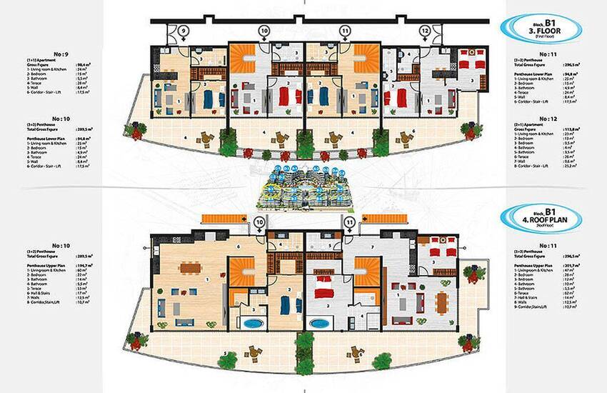 Sea View Apartments in Alanya for Sale 43