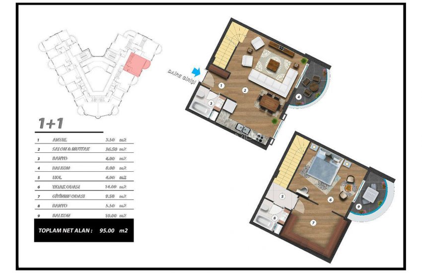 Appartementen Met Prachtig Uitzicht Op De Natuur In Alanya 40