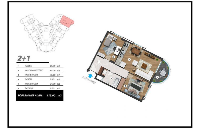 Appartementen Met Prachtig Uitzicht Op De Natuur In Alanya 43