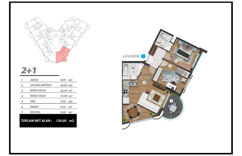 Appartementen Met Prachtig Uitzicht Op De Natuur In Alanya 44