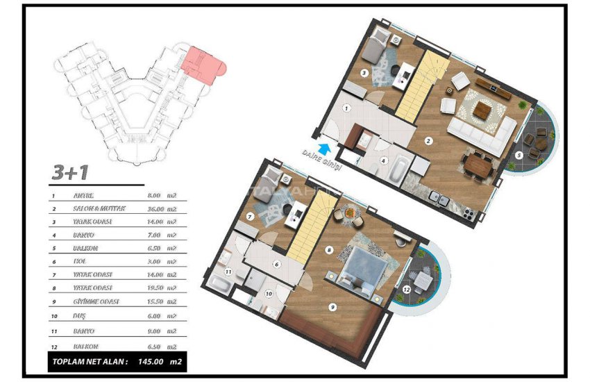 Appartementen Met Prachtig Uitzicht Op De Natuur In Alanya 46