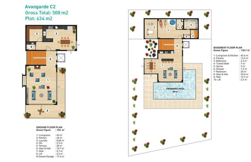 Sea View Detached Villas in Alanya 36