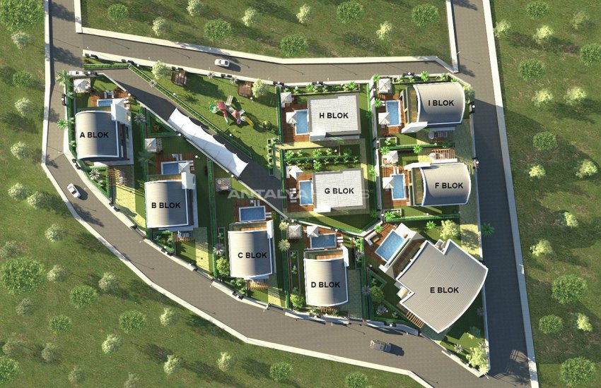 Zeezicht Villa's 600 M Van Strand In Alanya Kargicak 44