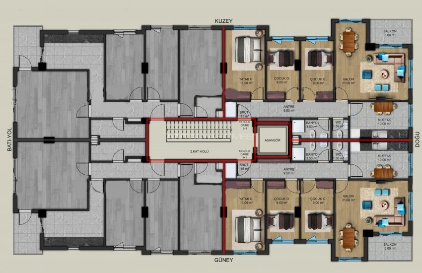 Properties Within Walking Distance to the Beach in Antalya 6