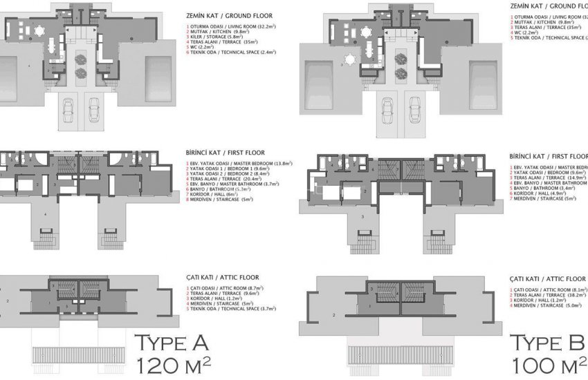 Furnished Villas for Sale in Belek in a Luxury Complex 41