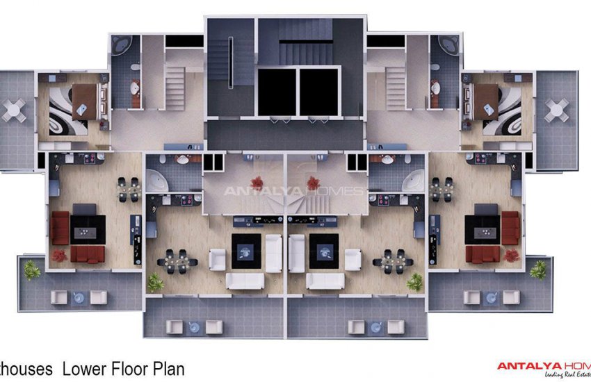 Luxury Apartments with Reasonable Prices in Alanya