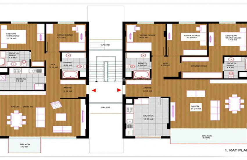 Intelligent Homes 200 Mt to the Beach in Antalya Turkey 32
