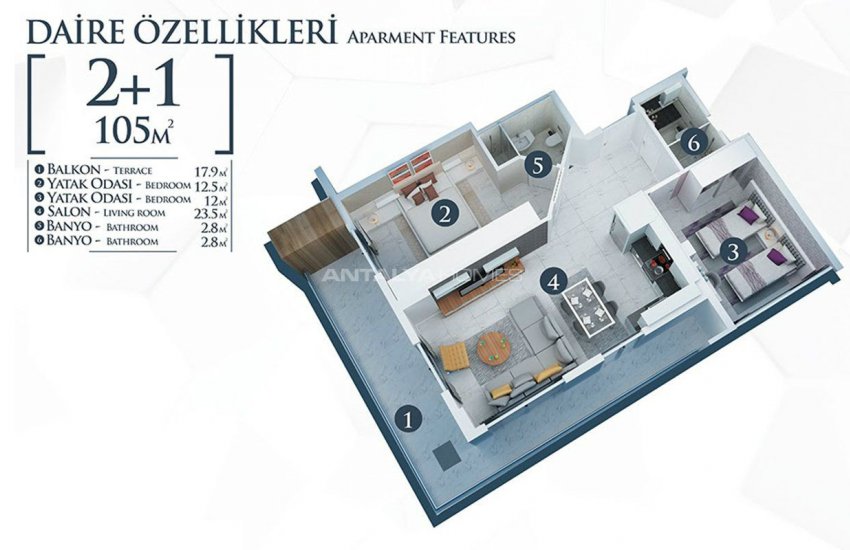 Goed Gelegen Cosmopolitische Appartementen In Alanya Turkije 53