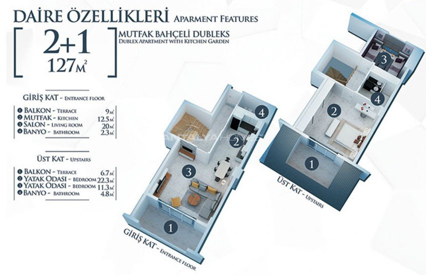 Goed Gelegen Cosmopolitische Appartementen In Alanya Turkije 54