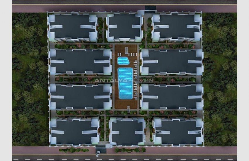Sarısu'da Doğayla İç İçe Satılık Lüks Daireler 36