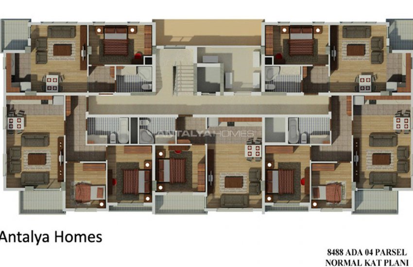 Modern Architecture New Homes in Antalya Turkey 43